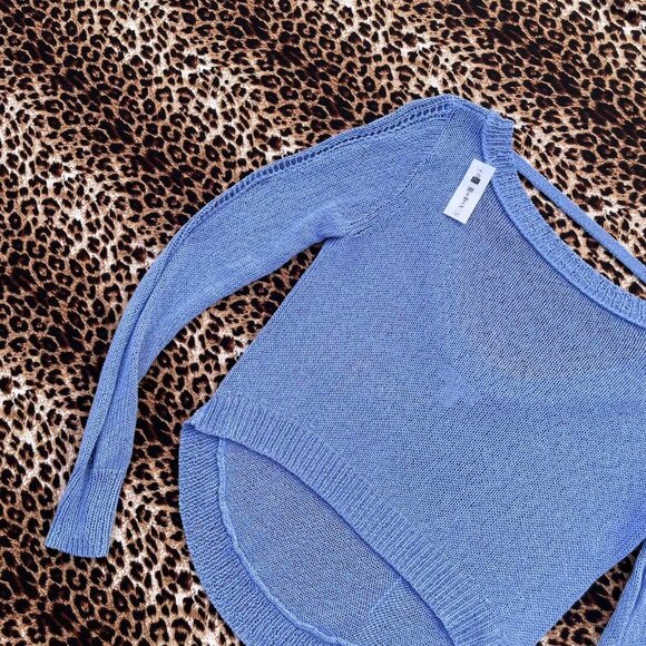 bisou bisou crop knit sweater - Picture 2 of 7